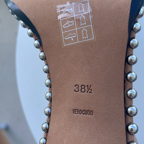 Alexander Wang Beige Suede & PVC Nova Slingback Sandals 🤎 - Picture 13 of 17